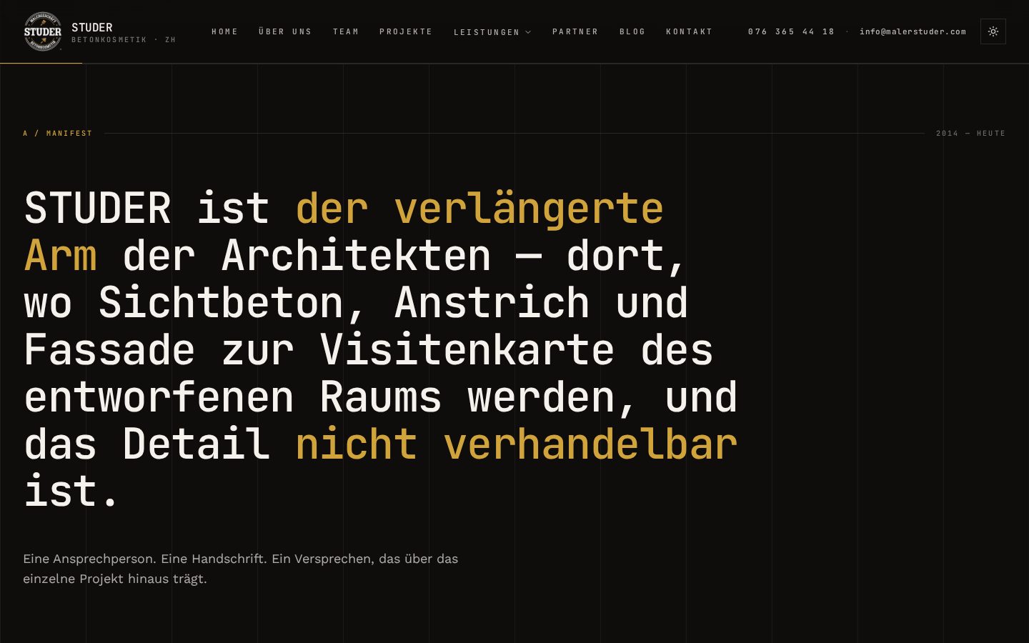 Vier Gründe – die Verkaufsargumente auf einen Blick