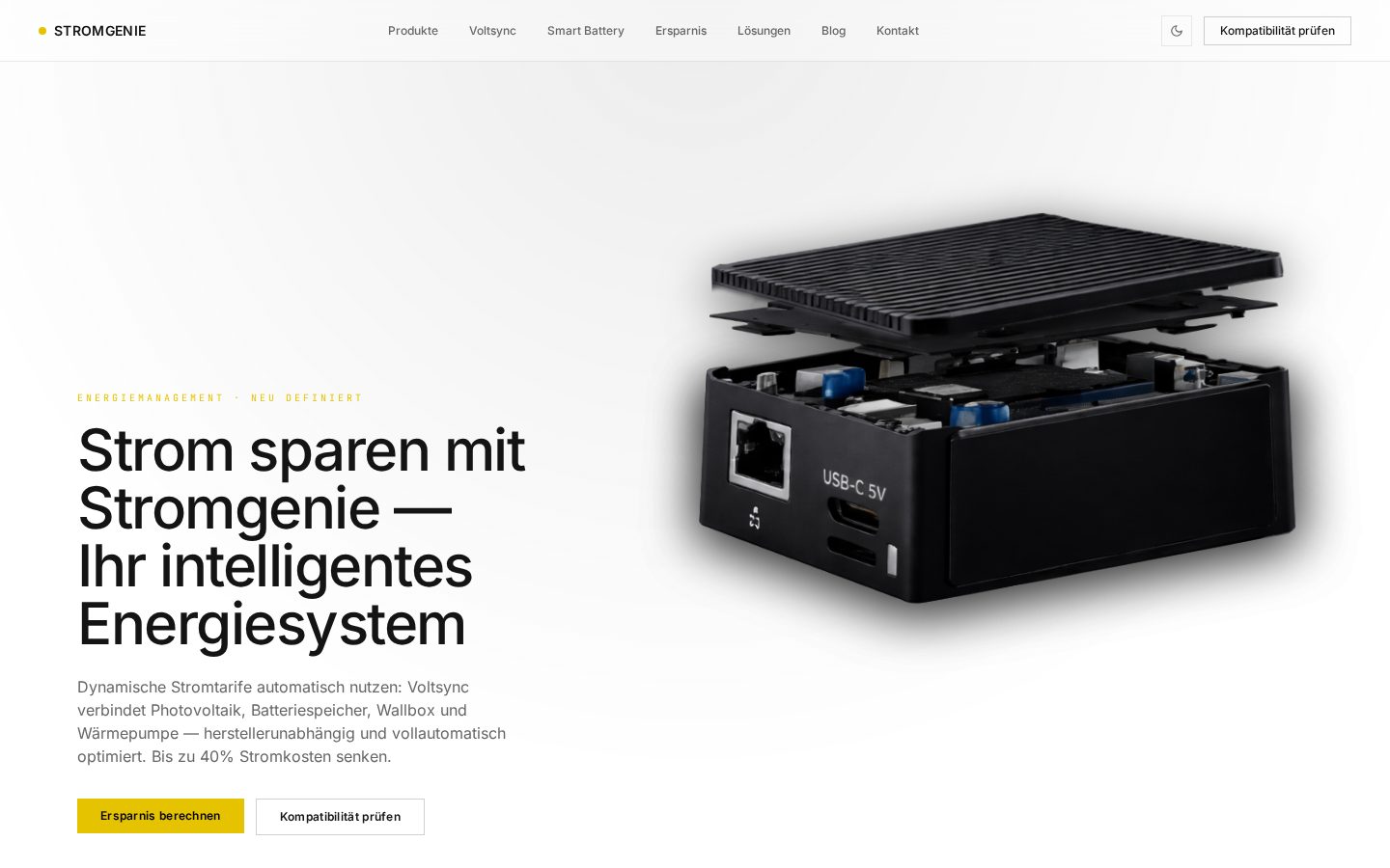 Leistungsübersicht mit klarer Hierarchie